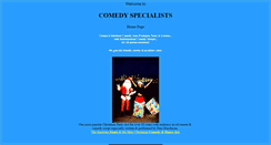 Desktop Screenshot of comedyspecialists.com.au